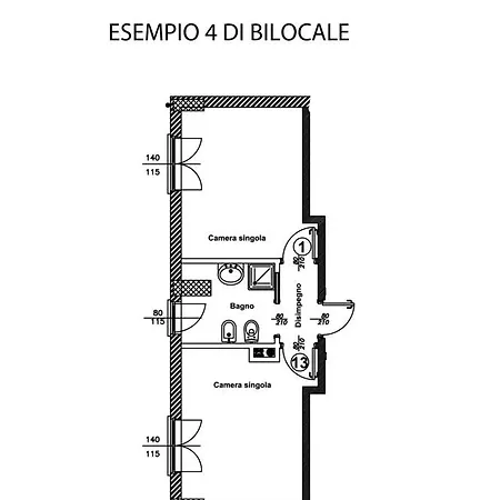 Ξενοδοχείο με διαμερίσματα Puccini Sesto San Giovanni